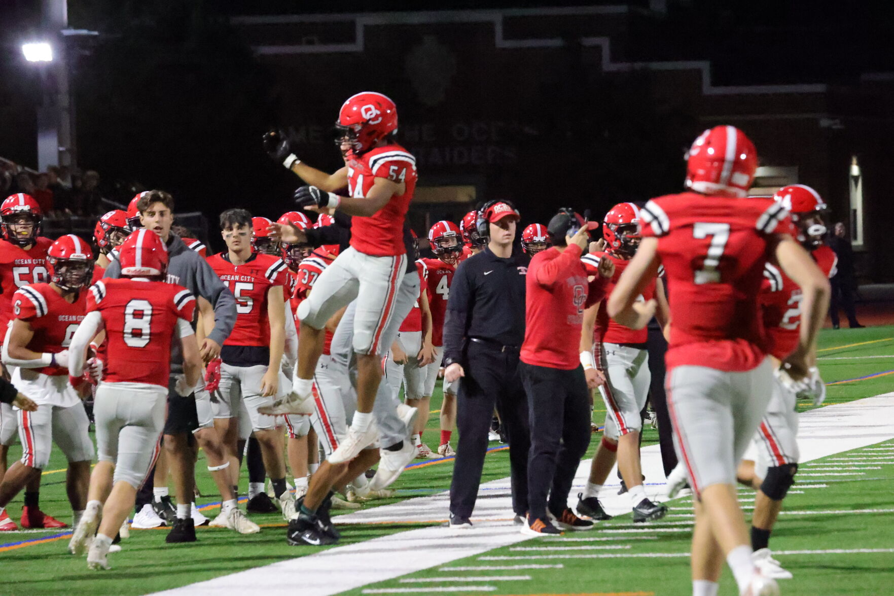 Long Branch vs Ocean City football game